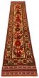 Afghan Tajik Caucasian 2'4" x 12'6" Hand-knotted Wool Rug 