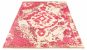 Casual  Transitional Pink Area rug 6x9 Indian Hand-knotted 315646
