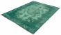 Turkish Color Transition 9'0" x 12'5" Hand-knotted Wool Green Rug