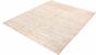 Indian Finest Oushak 8'1" x 10'1" Hand-knotted Silk, Wool Ivory Rug