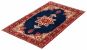 Persian Isfahan 3'4" x 5'2" Hand-knotted Wool Rug 