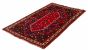 Persian Style 4'11" x 7'10" Hand-knotted Wool Rug 