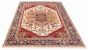 Indian Serapi Heritage 7'10" x 10'1" Hand-knotted Wool Rug 