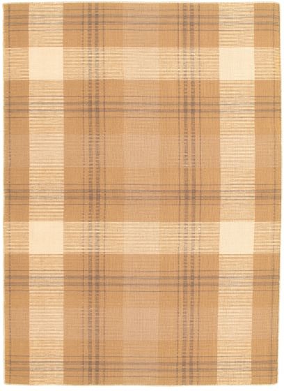 Flat-weaves & Kilims  Transitional Brown Area rug 5x8 Indian Flat-weave 314993