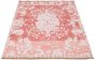Casual  Transitional Red Area rug 5x8 Indian Hand-knotted 308086