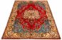 Bordered  Tribal Red Area rug 6x9 Persian Hand-knotted 323041