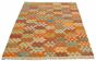 Flat-weaves & Kilims  Geometric Ivory Area rug 6x9 Turkish Flat-weave 329413