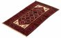Afghan Rizbaft 3'2" x 5'10" Hand-knotted Wool Blue Rug