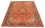 Persian Tabriz 6'6" x 9'5" Hand-knotted Wool Rug 