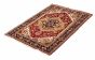 Indian Serapi Heritage 4'2" x 6'0" Hand-knotted Wool Rug 