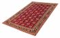 Persian Style 6'3" x 9'9" Hand-knotted Wool Rug 