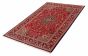 Persian Qum 5'5" x 8'6" Hand-knotted Wool Rug 