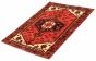 Persian Style 3'0" x 4'3" Hand-knotted Wool Rug 